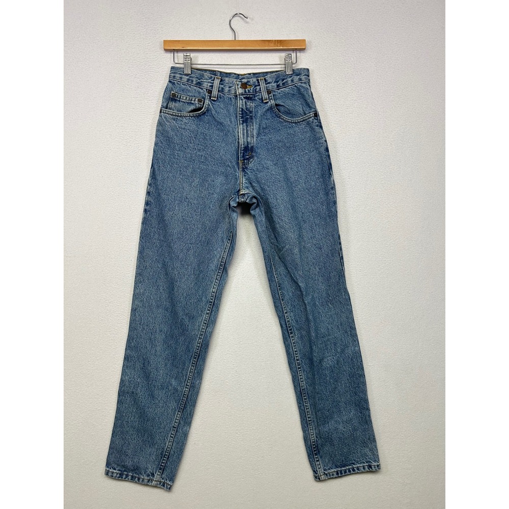 Vintage 90s Arizona Jean Co Mens 29x32 Blue High Rise Straight Leg Denim Jeans